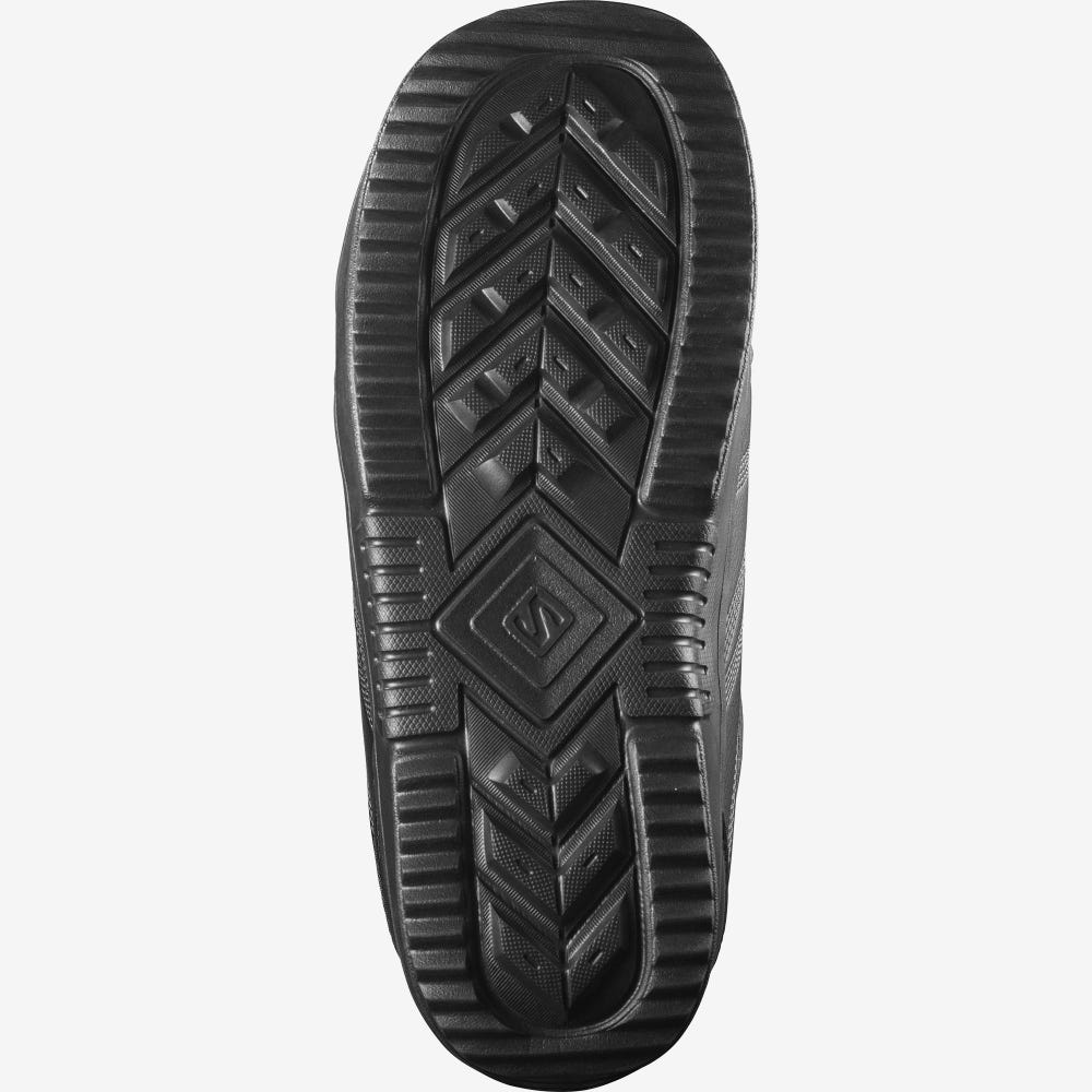 Men's Salomon TITAN BOA Snowboard Boots Black | BXGZ-68920