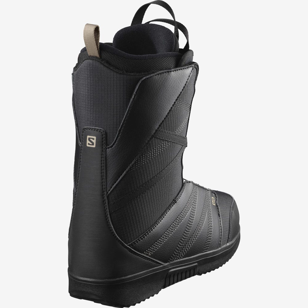 Men's Salomon TITAN BOA Snowboard Boots Black | BXGZ-68920