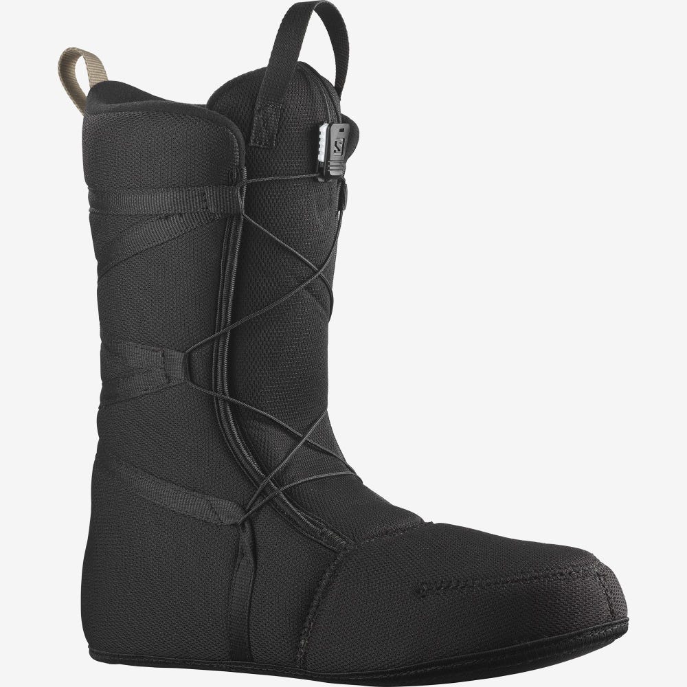 Men's Salomon TITAN BOA Snowboard Boots Black | BXGZ-68920
