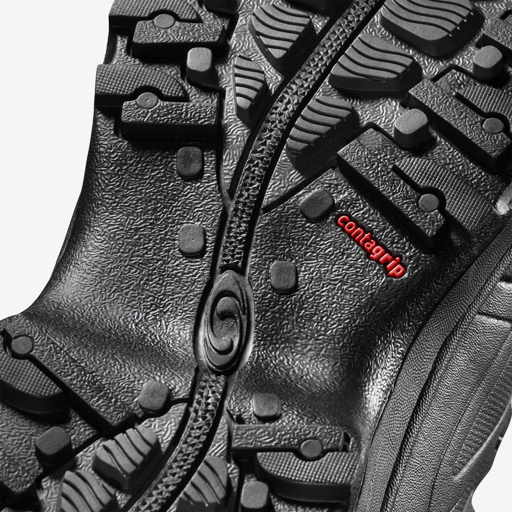 Men's Salomon TOUNDRA PRO CLIMASALOMON™ WATERPROOF Winter Boots Black | NAXH-72930