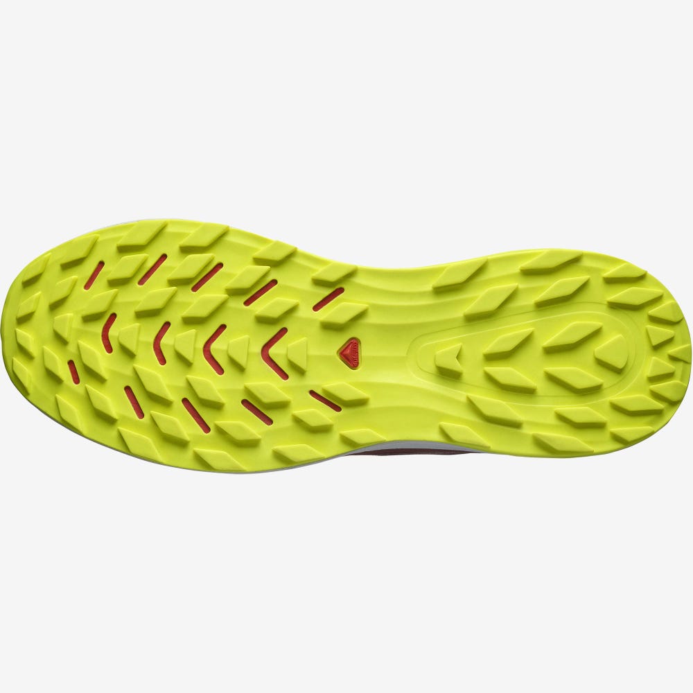 Men's Salomon ULTRA GLIDE Trail Running Shoes Red | CMJX-47123