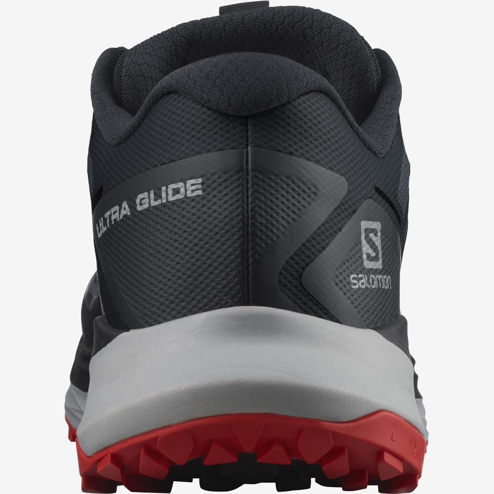 Men's Salomon ULTRA GLIDE Trail Running Shoes Black | FZCX-56973