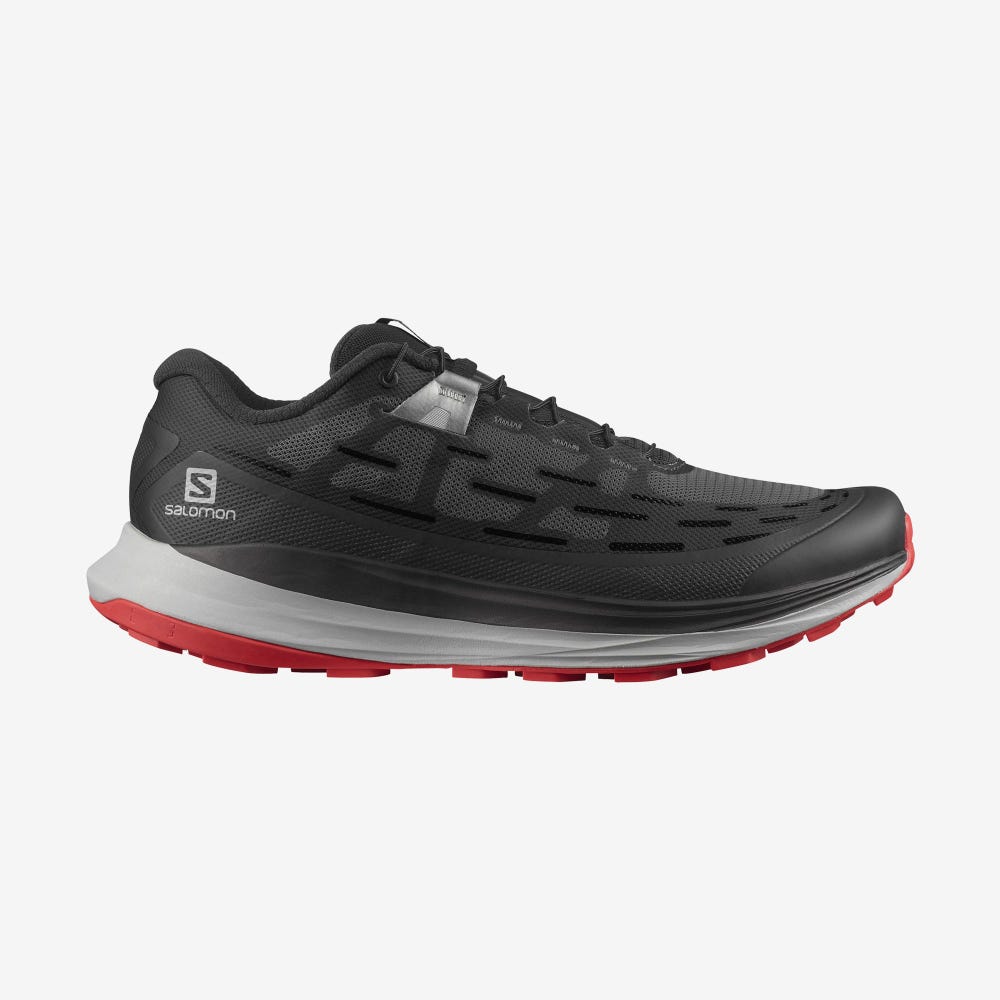 Men\'s Salomon ULTRA GLIDE Trail Running Shoes Black | FZCX-56973
