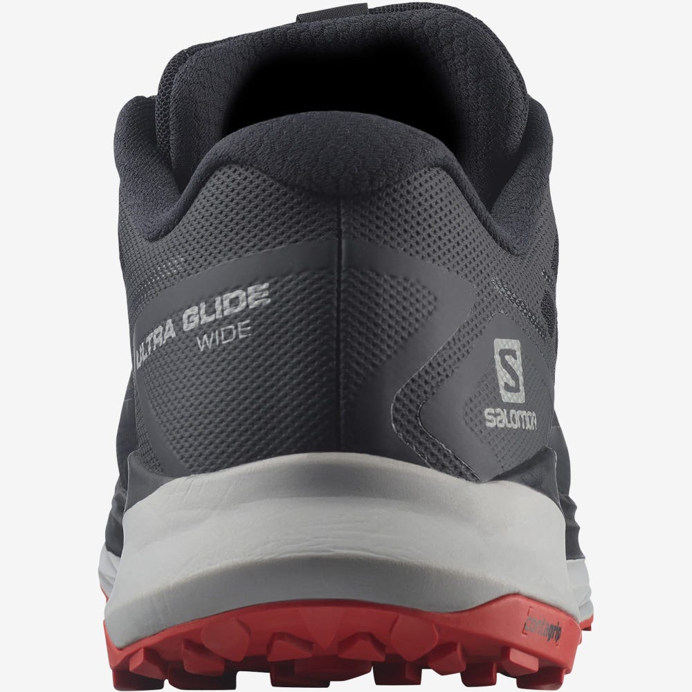 Men's Salomon ULTRA GLIDE WIDE Trail Running Shoes Black | SFOG-26409
