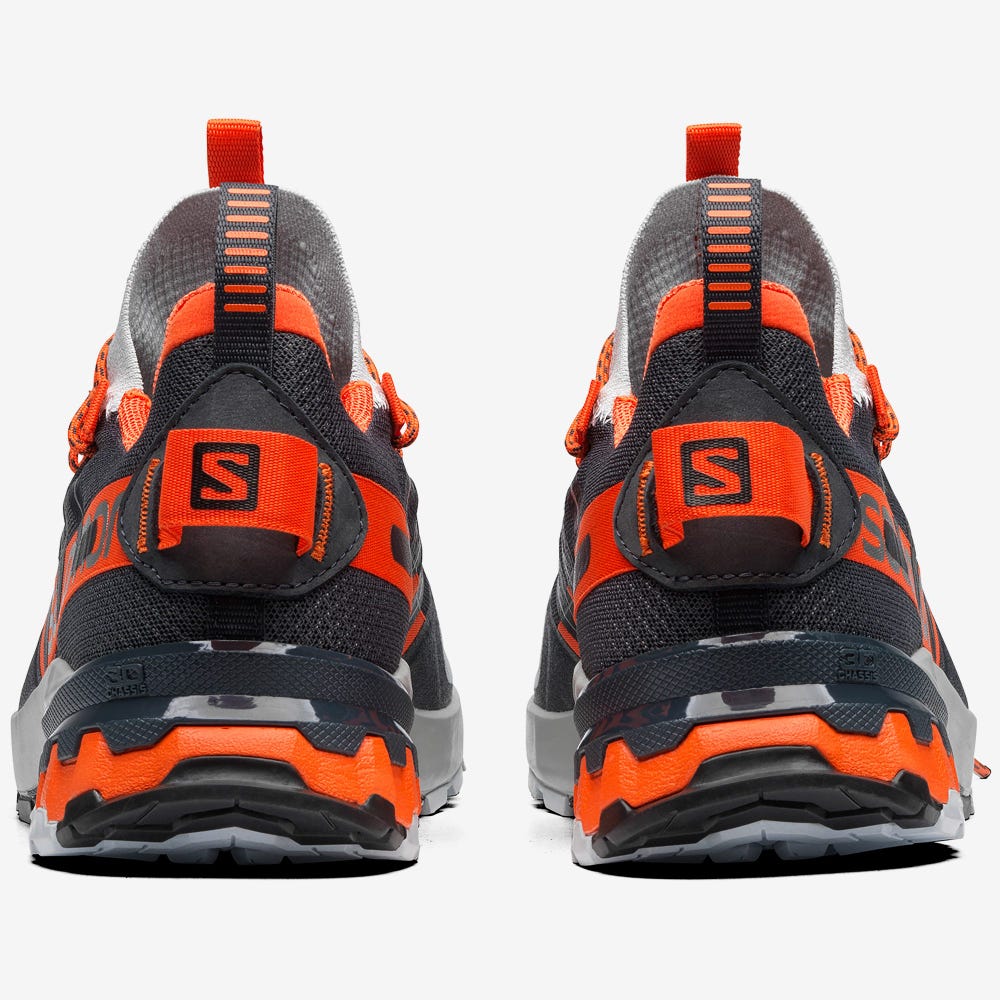 Men's Salomon XA COVER Sneakers Red Orange | CAOV-64037