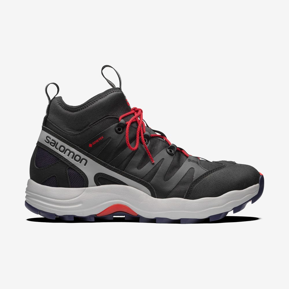 Men\'s Salomon XA PRO 1 MID GORE-TEX Sneakers Black | ONJV-96173