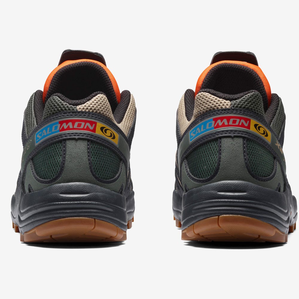 Men's Salomon XA PRO 1 Sneakers Grey/Red Orange | ZNLY-32654
