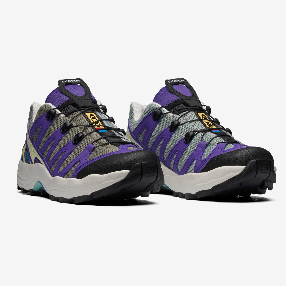 Men's Salomon XA PRO 1 Sneakers Khaki/Light Turquoise Grey | OMAW-72094
