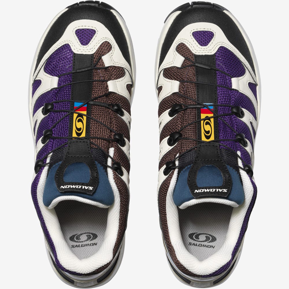 Men's Salomon XA PRO 1 Sneakers Purple/Chocolate/Blue | WDRE-52796