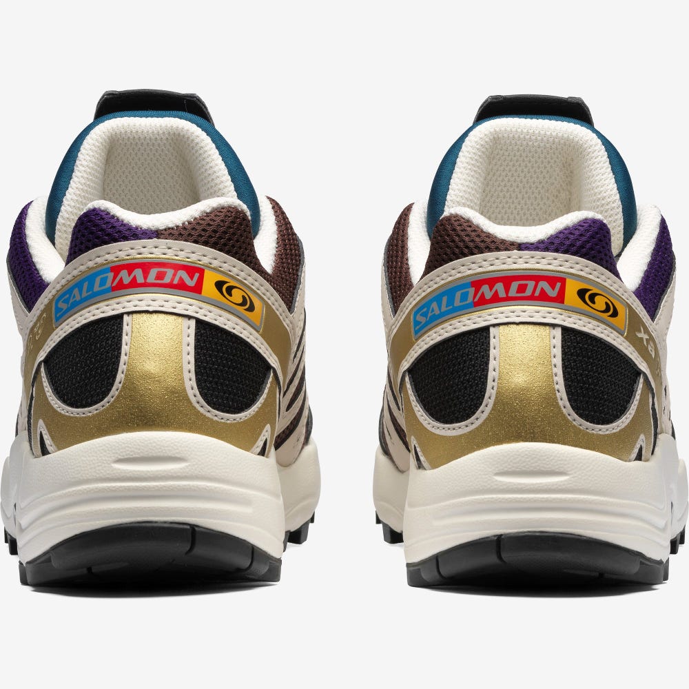 Men's Salomon XA PRO 1 Sneakers Purple/Chocolate/Blue | WDRE-52796