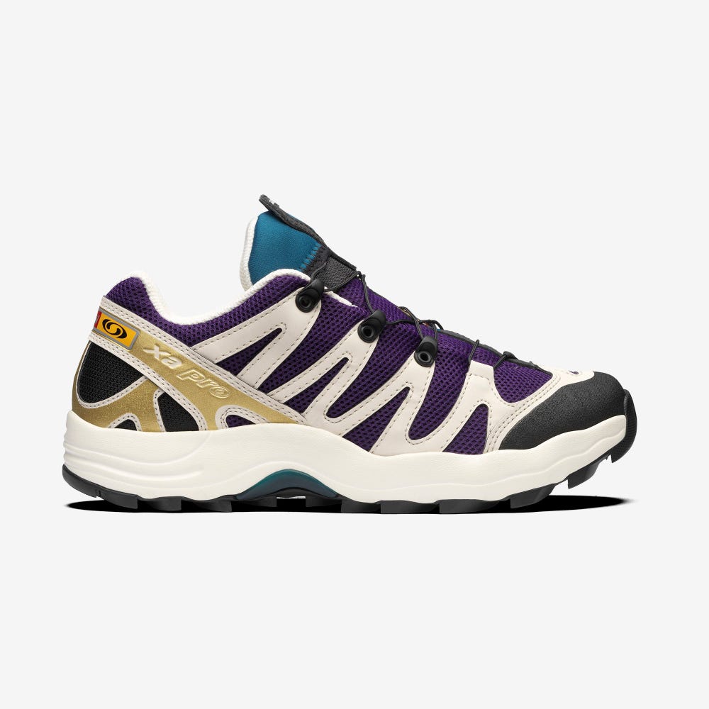 Men\'s Salomon XA PRO 1 Sneakers Purple/Chocolate/Blue | WDRE-52796