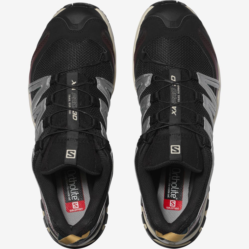 Men's Salomon XA PRO 3D Sneakers Red/Brown | HROG-05742