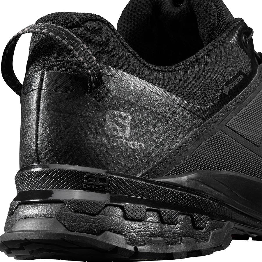 Men's Salomon XA WILD GORE-TEX Hiking Shoes Black | PFXW-14305