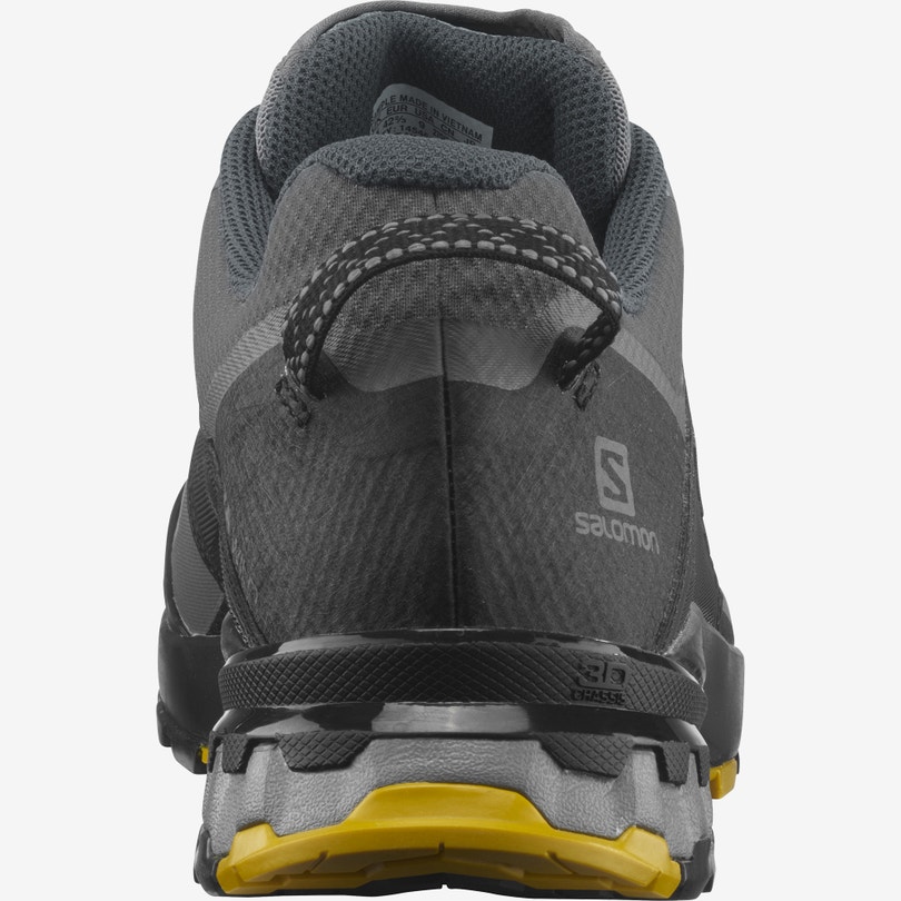 Men's Salomon XA WILD GORE-TEX Hiking Shoes Grey/Black | TNMQ-95680
