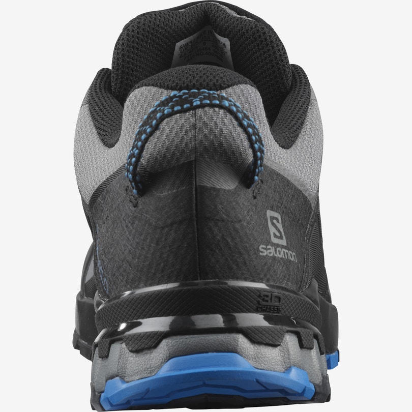 Men's Salomon XA WILD Trail Running Shoes Grey/Black/Blue | SGVX-50976