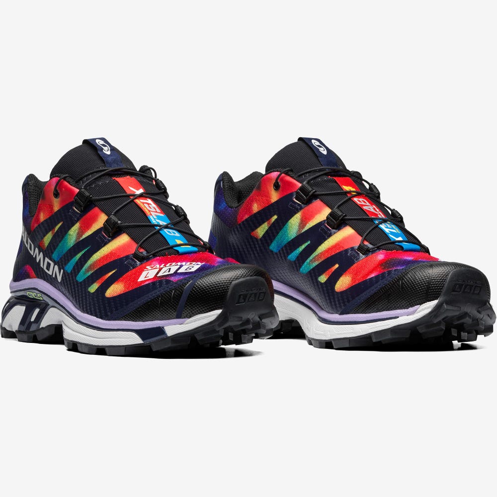 Men's Salomon XT-4 ADVANCED Sneakers Blue/Lavender | UMAK-79418