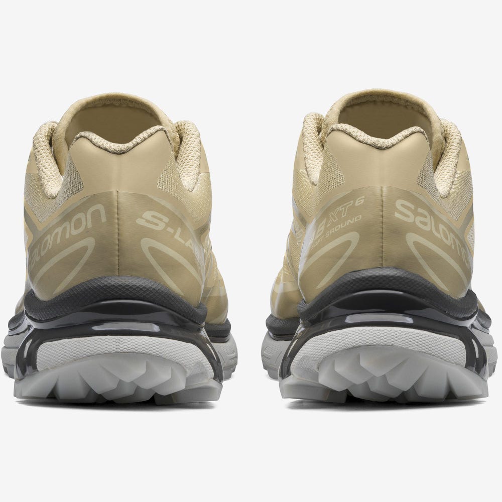 Men's Salomon XT-6 CLEAR Sneakers Light Brown | MLIW-45180