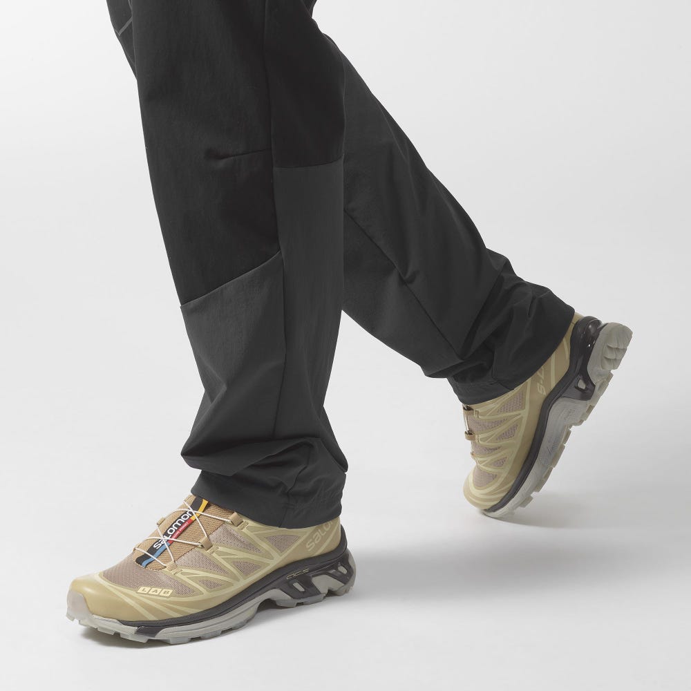 Men's Salomon XT-6 CLEAR Sneakers Light Brown | MLIW-45180