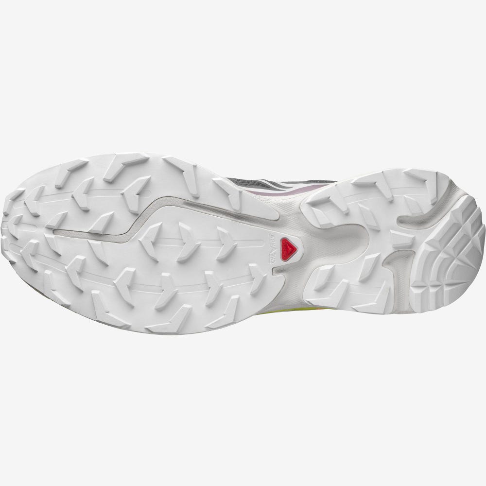 Men's Salomon XT-6 Sneakers Grey/Purple | SWBJ-64581
