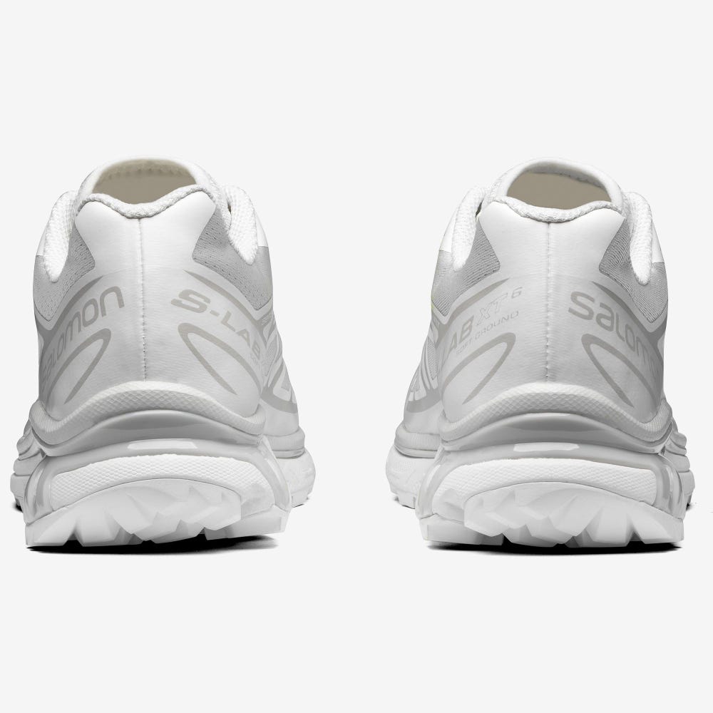 Men's Salomon XT-6 Sneakers White | KNAE-63528