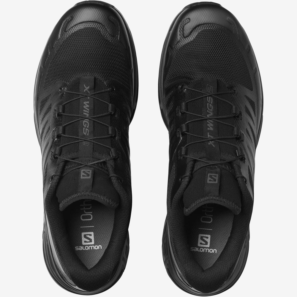 Men's Salomon XT-WINGS 2 Sneakers Black | SOHL-43786