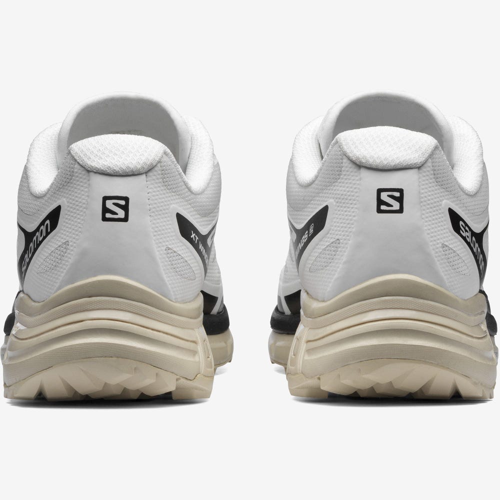 Men's Salomon XT-WINGS 2 Sneakers White/Light Yellow/Black | KWTH-43058