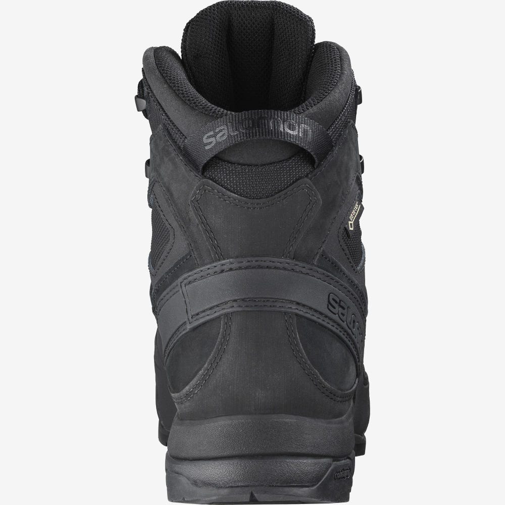 Men's Salomon X ALP GORE-TEX FORCES Tactical Boots Black | FEBX-14658