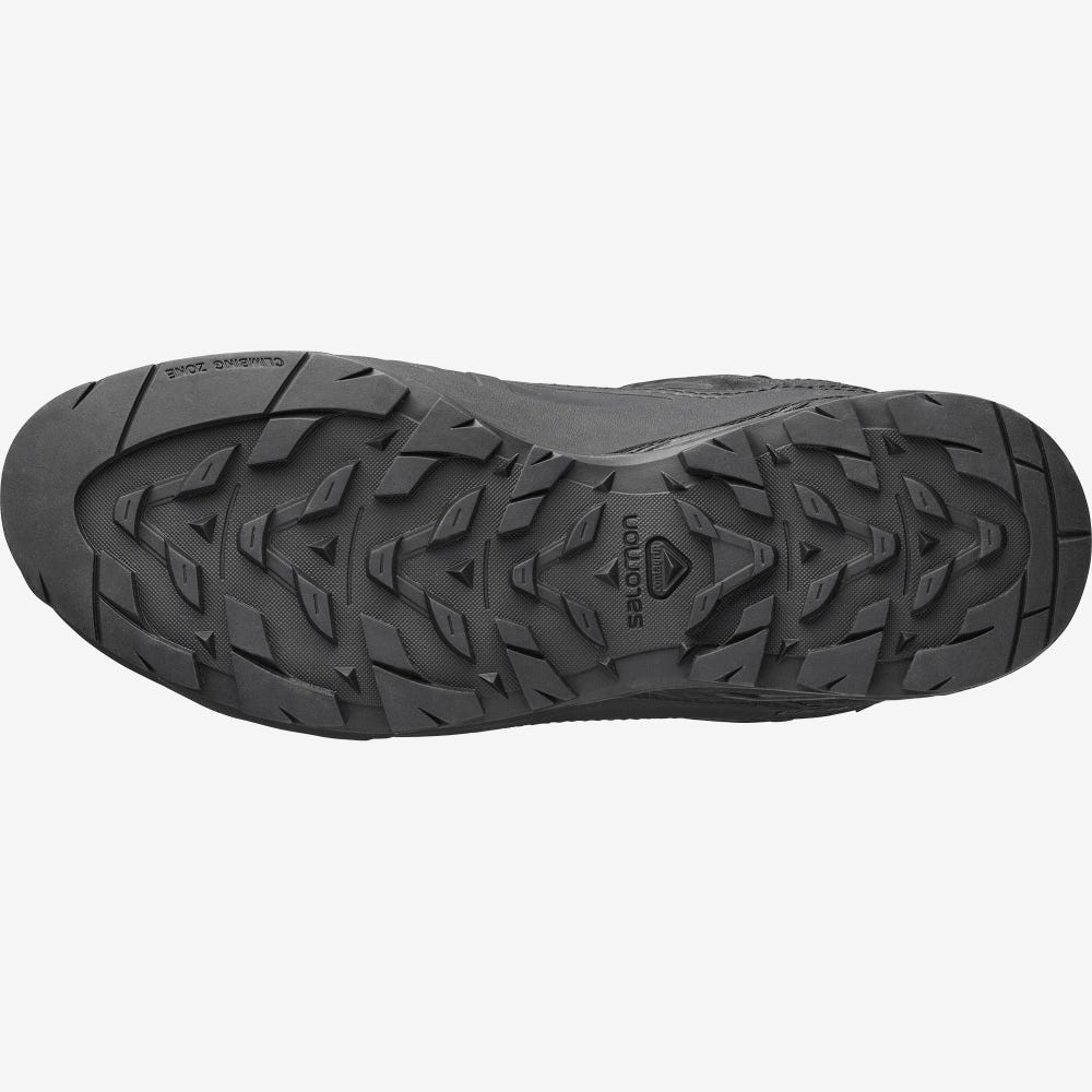 Men's Salomon X ALP GORE-TEX FORCES Tactical Boots Black | FEBX-14658
