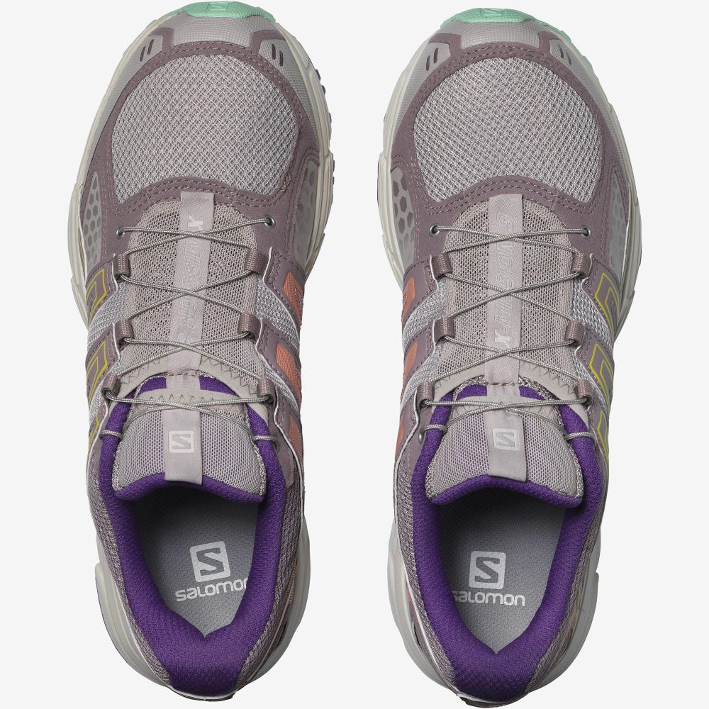 Men's Salomon X-MISSION 3 Sneakers Grey/Rose | SDGO-12048