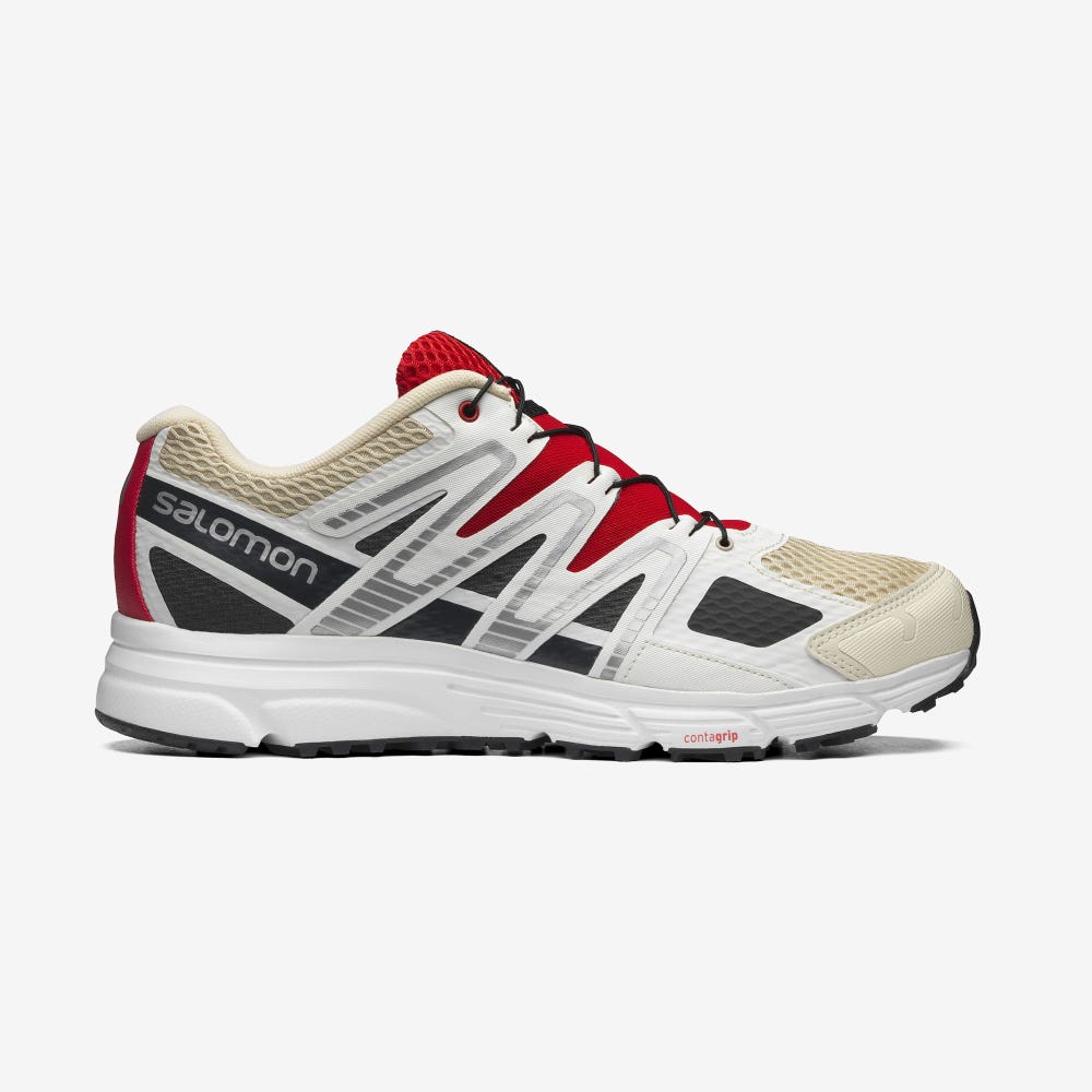 Men\'s Salomon X-MISSION 4 Sneakers Beige | EQXM-07215
