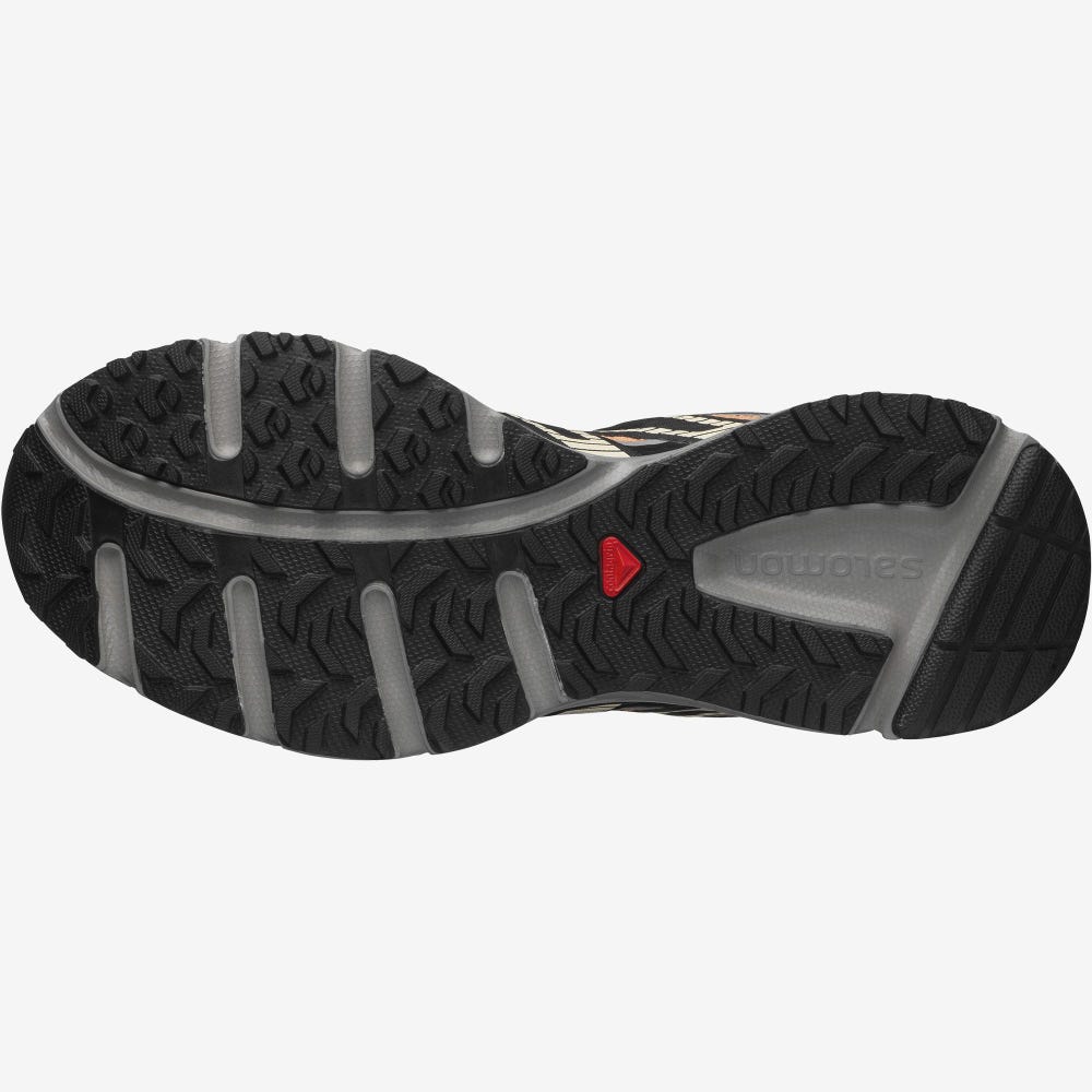 Men's Salomon X-MISSION 4 Sneakers Black/Orange | VPUT-37465