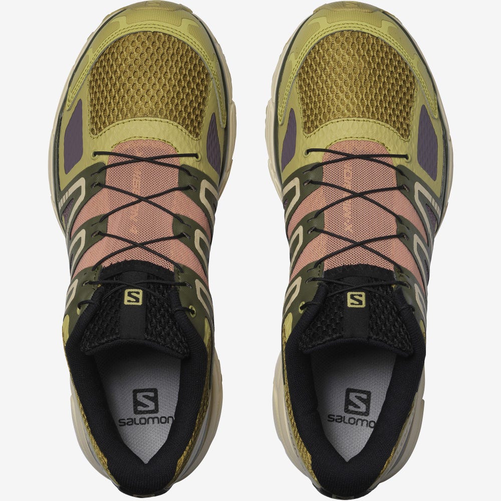 Men's Salomon X-MISSION 4 Sneakers Green | MHED-50468