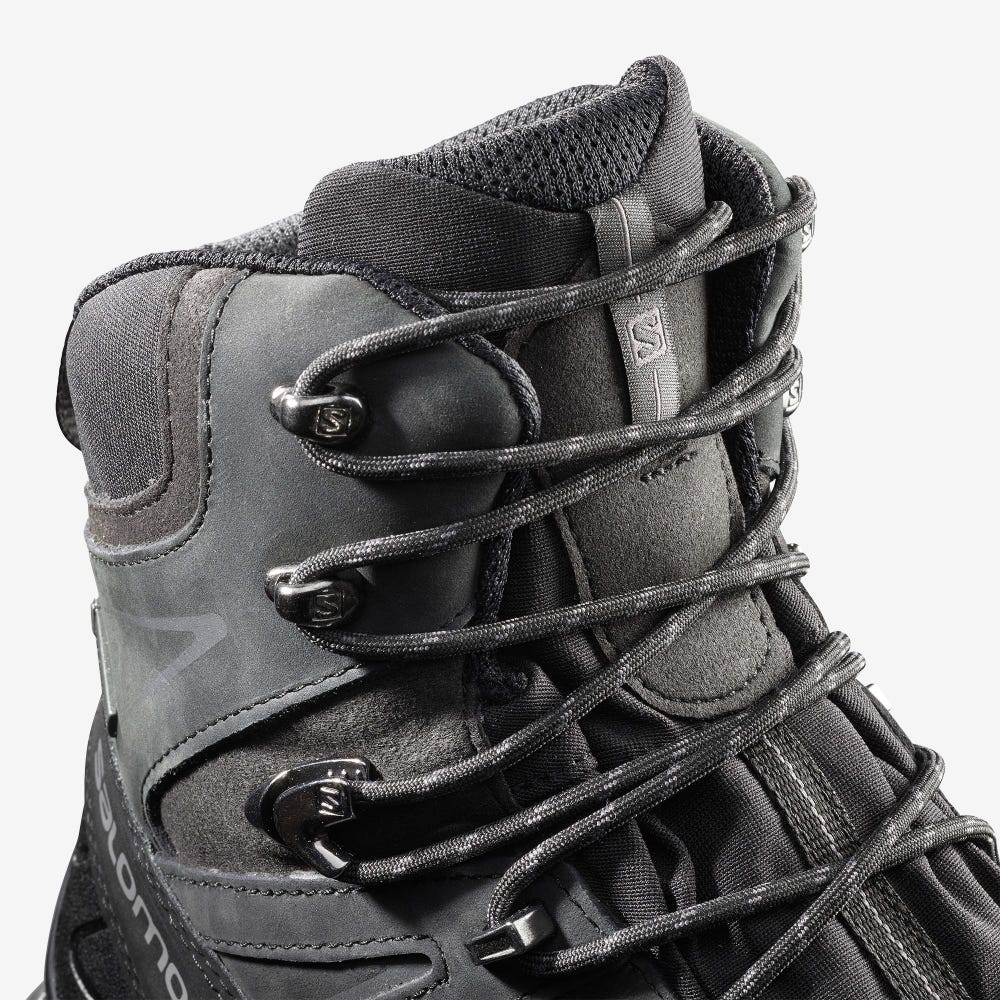 Men's Salomon X ULTRA TREK GORE-TEX Hiking Boots Black | VIRM-52380