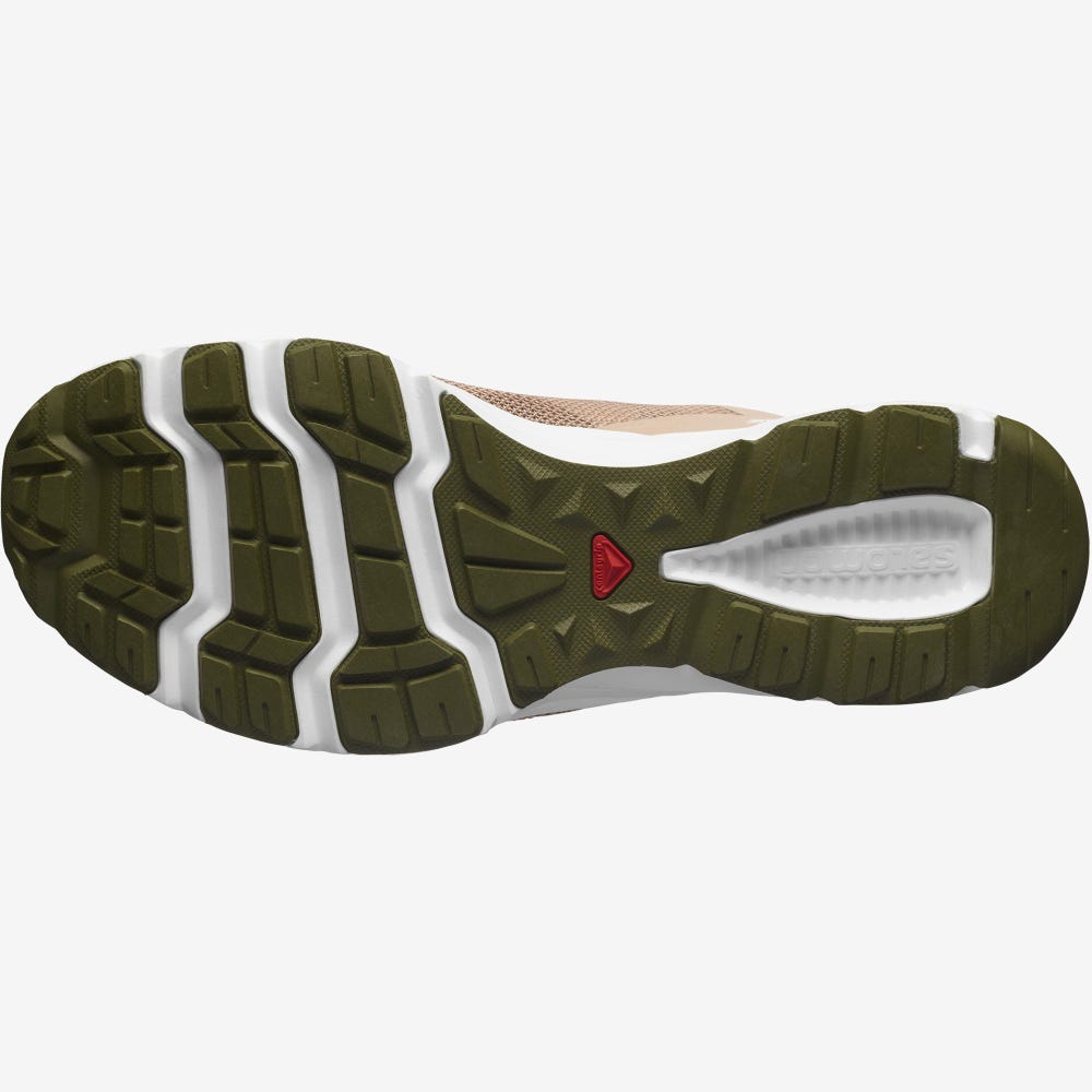 Women's Salomon AMPHIB BOLD 2 Sandals Orange/Olive | TOBC-49102