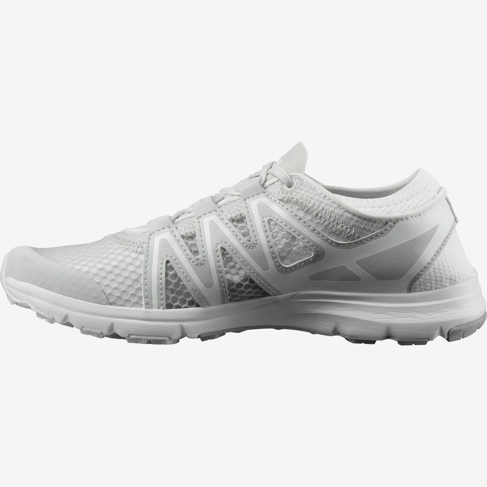 Women's Salomon CROSSAMPHIBIAN SWIFT 2 Sandals White | AYMO-70245