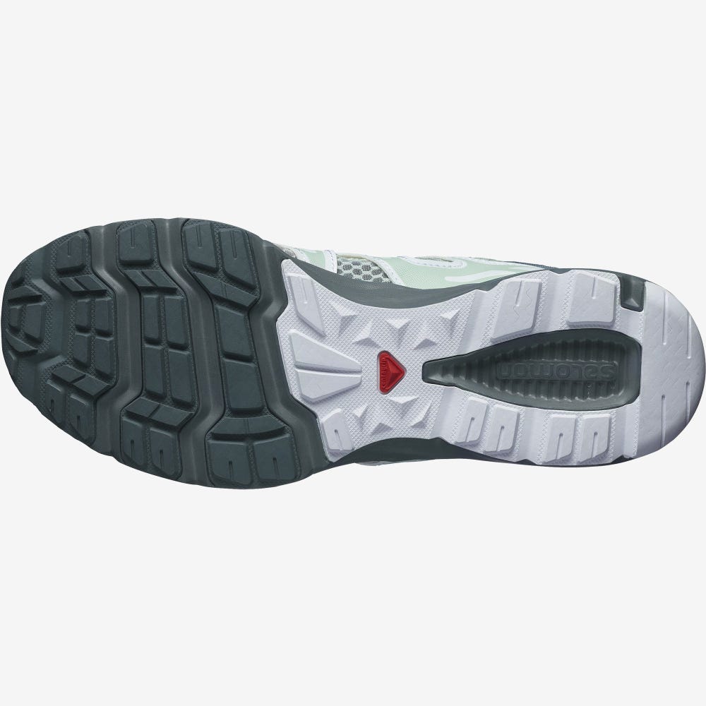 Women's Salomon CROSSAMPHIBIAN SWIFT 2 Sandals Blue/White | NMUA-90831