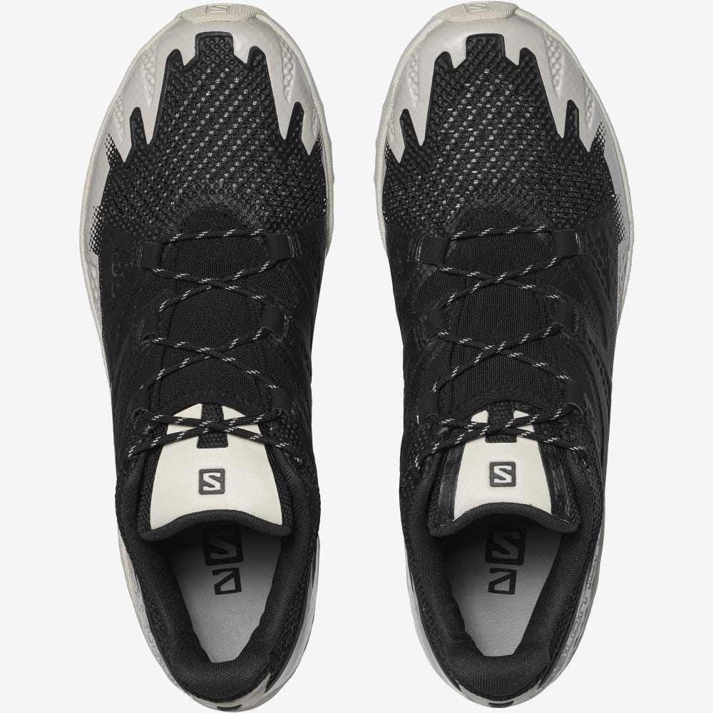 Women's Salomon CROSS ADVANCED Sneakers Black | ELDT-15807