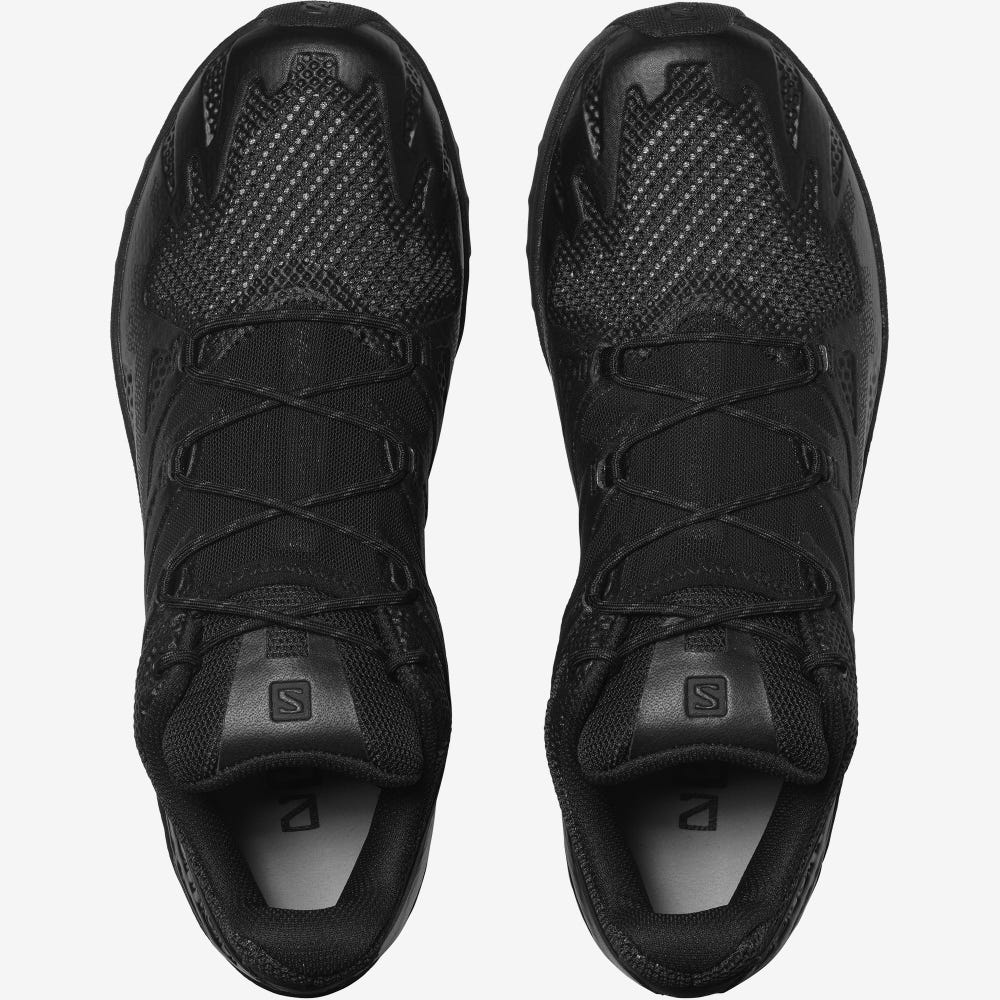 Women's Salomon CROSS ADVANCED Sneakers Black | JAOD-76289