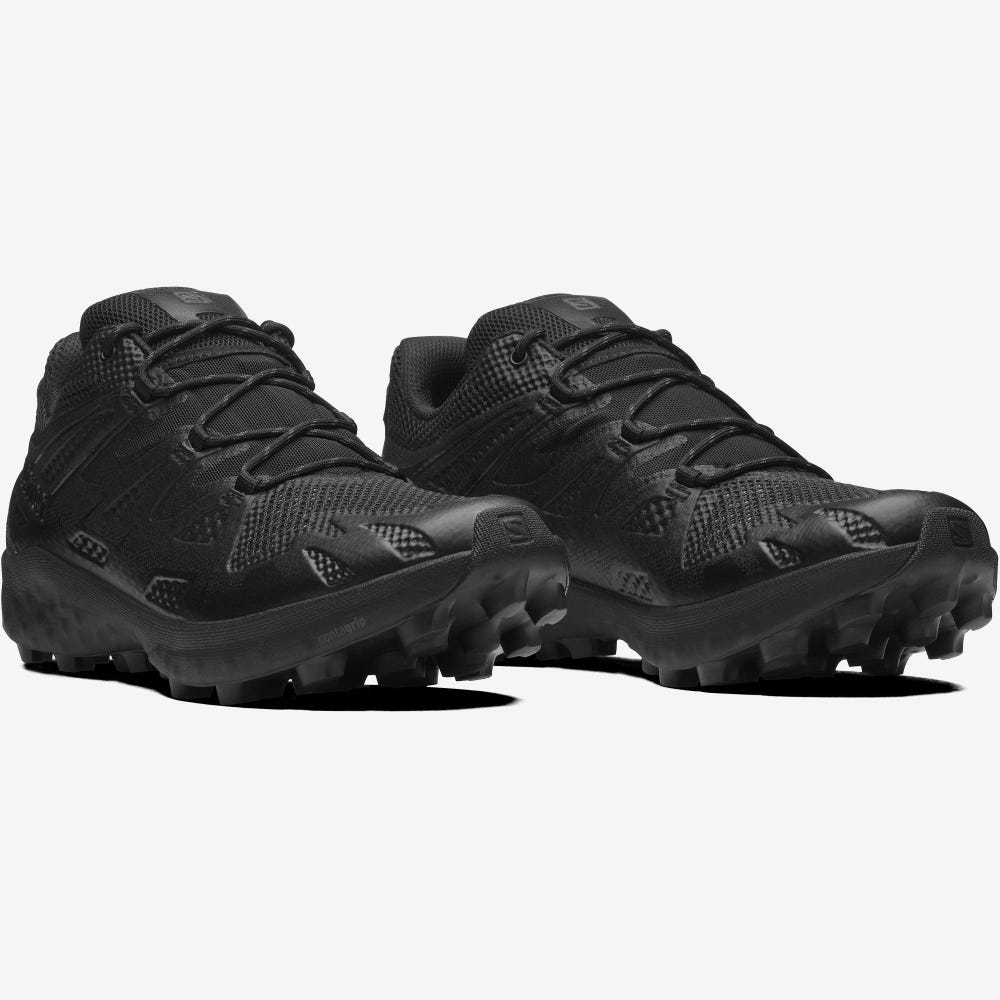 Women's Salomon CROSS ADVANCED Sneakers Black | JAOD-76289