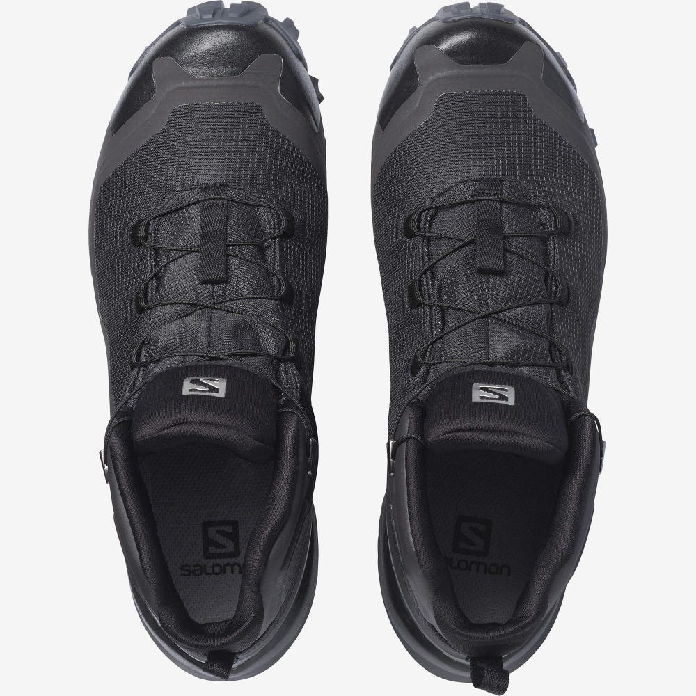Women's Salomon CROSS HIKE MID GORE-TEX Hiking Boots Black | PGJV-25398