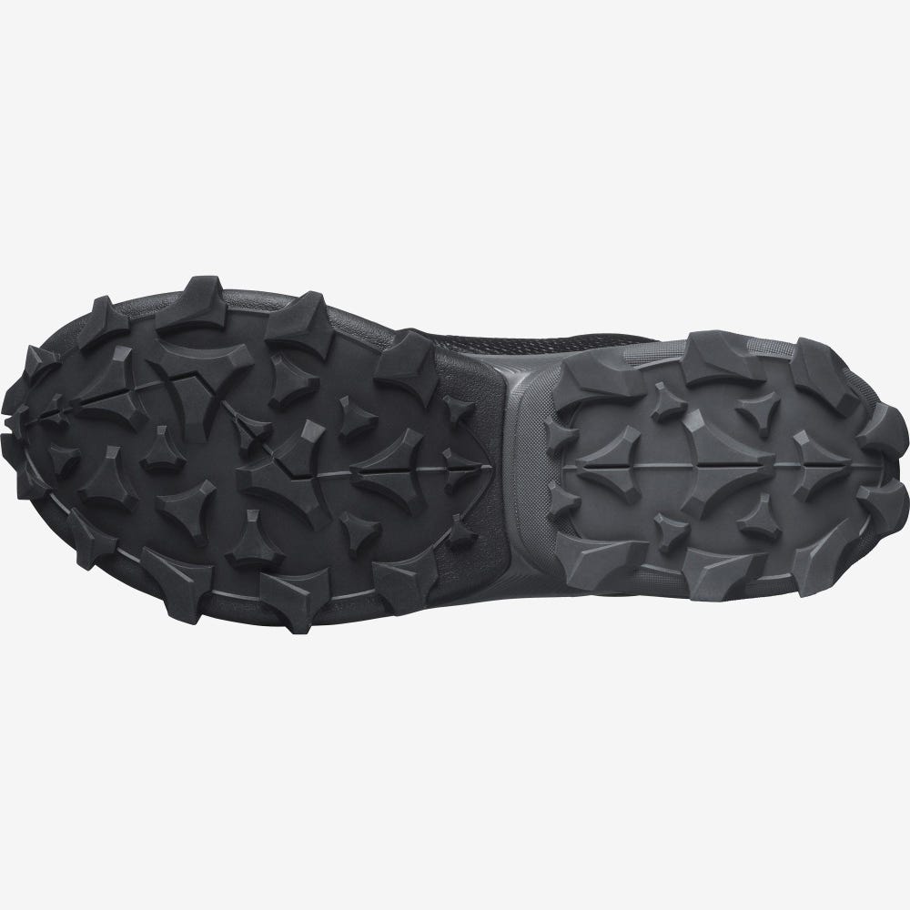 Women's Salomon CROSS OVER GORE-TEX Hiking Shoes Black | KSPB-68972