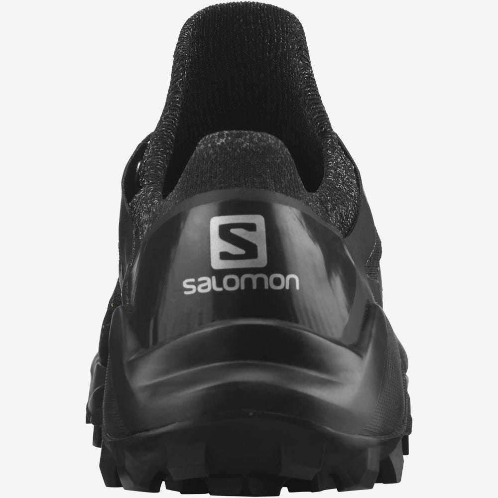 Women's Salomon CROSS PRO 2 Trail Running Shoes Black | PXMW-79503