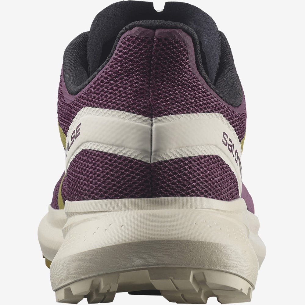 Women's Salomon HYPULSE Trail Running Shoes Purple/Green | SEUR-04127