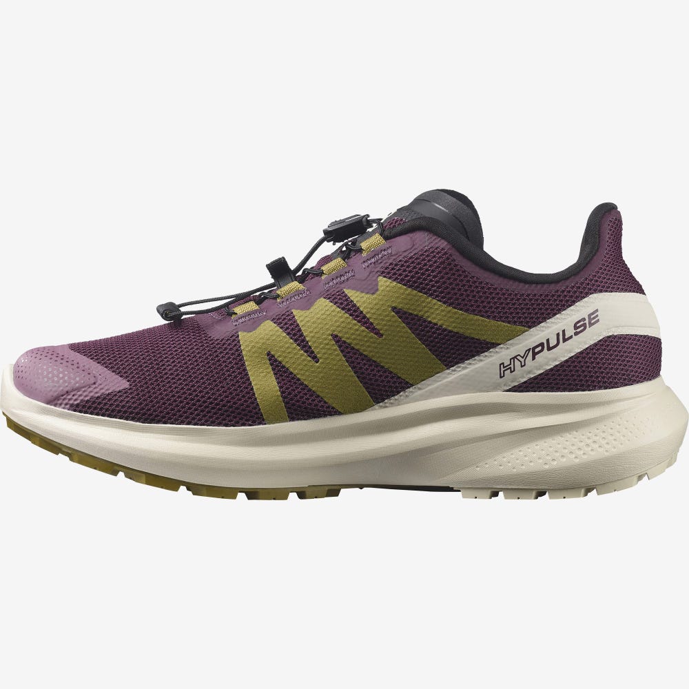 Women's Salomon HYPULSE Trail Running Shoes Purple/Green | SEUR-04127