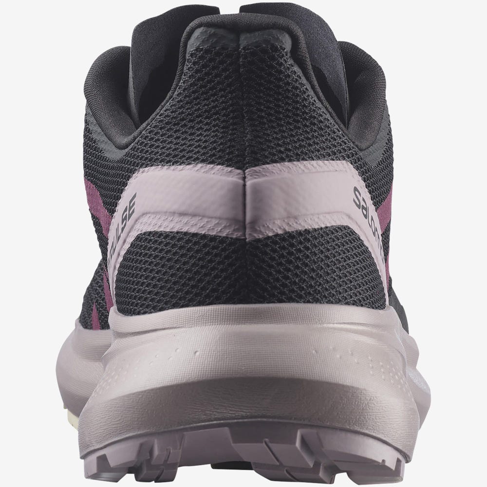 Women's Salomon HYPULSE Trail Running Shoes Black | WYHS-38049