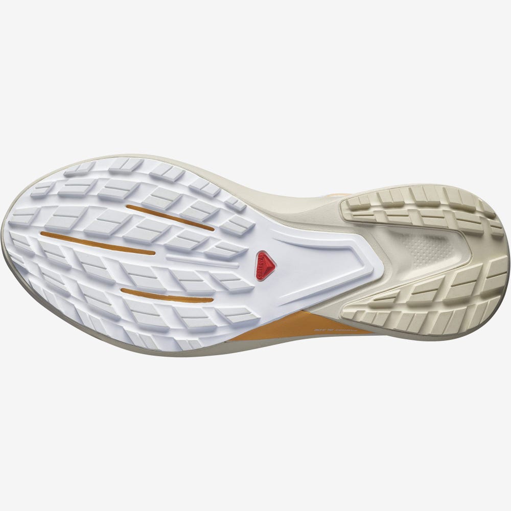 Women's Salomon HYPULSE Trail Running Shoes White/Cream/Purple | XZCU-43670