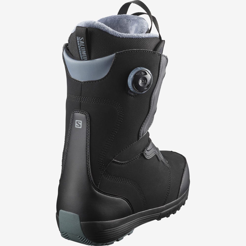 Women's Salomon IVY BOA Snowboard Boots Black | YTHA-94150