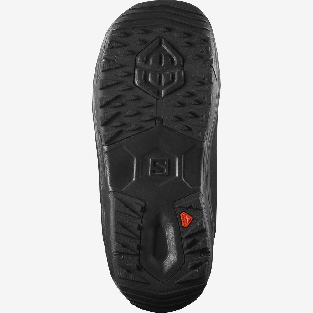 Women's Salomon KIANA Snowboard Boots Black/Silver | GSOY-32105