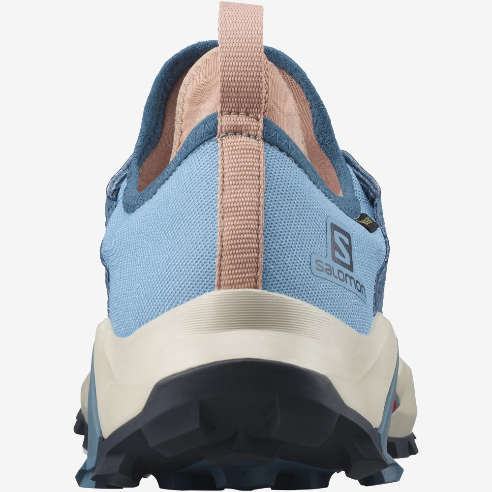 Women's Salomon MADCROSS GORE-TEX Trail Running Shoes Blue | OKZU-36249