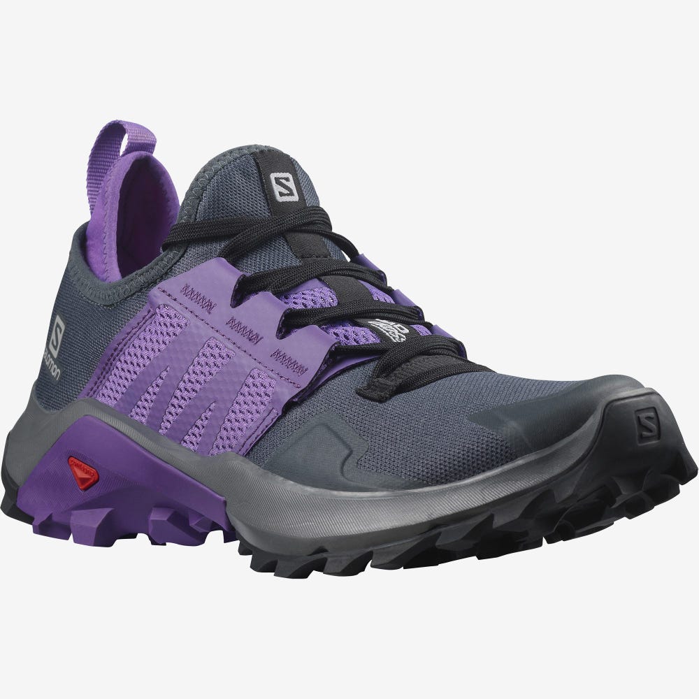 Women's Salomon MADCROSS Trail Running Shoes Royal Purple | CJKV-82196